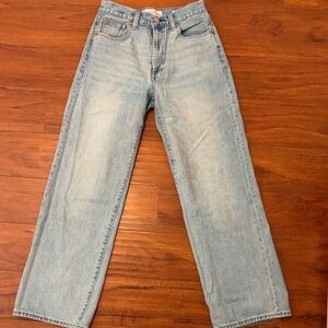 Aritzia Light Blue Flare Jeans